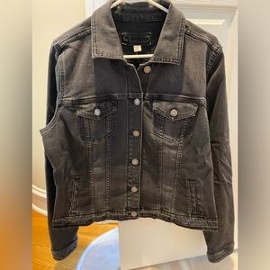Brand New with Tags: Black denim jacket